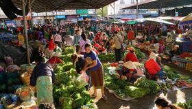 Pakse Local Market, Laos